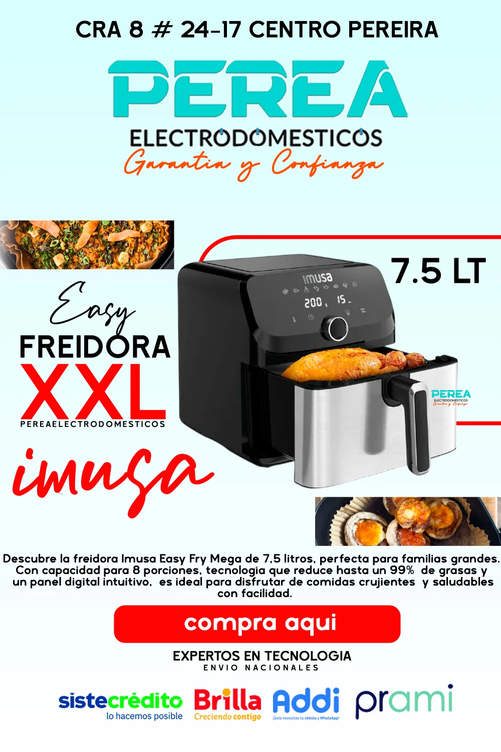 Freidora de Aire XXL Imusa