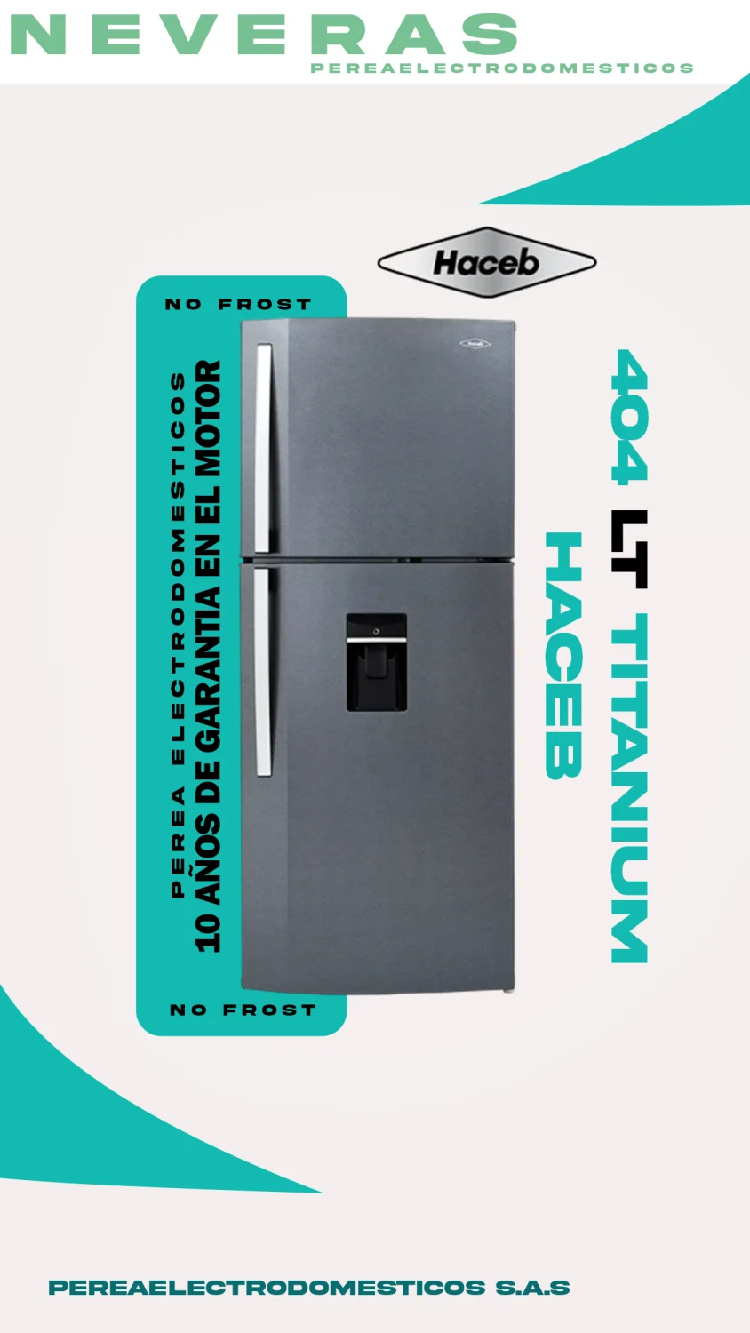 Nevera Haceb 404 L Titanium