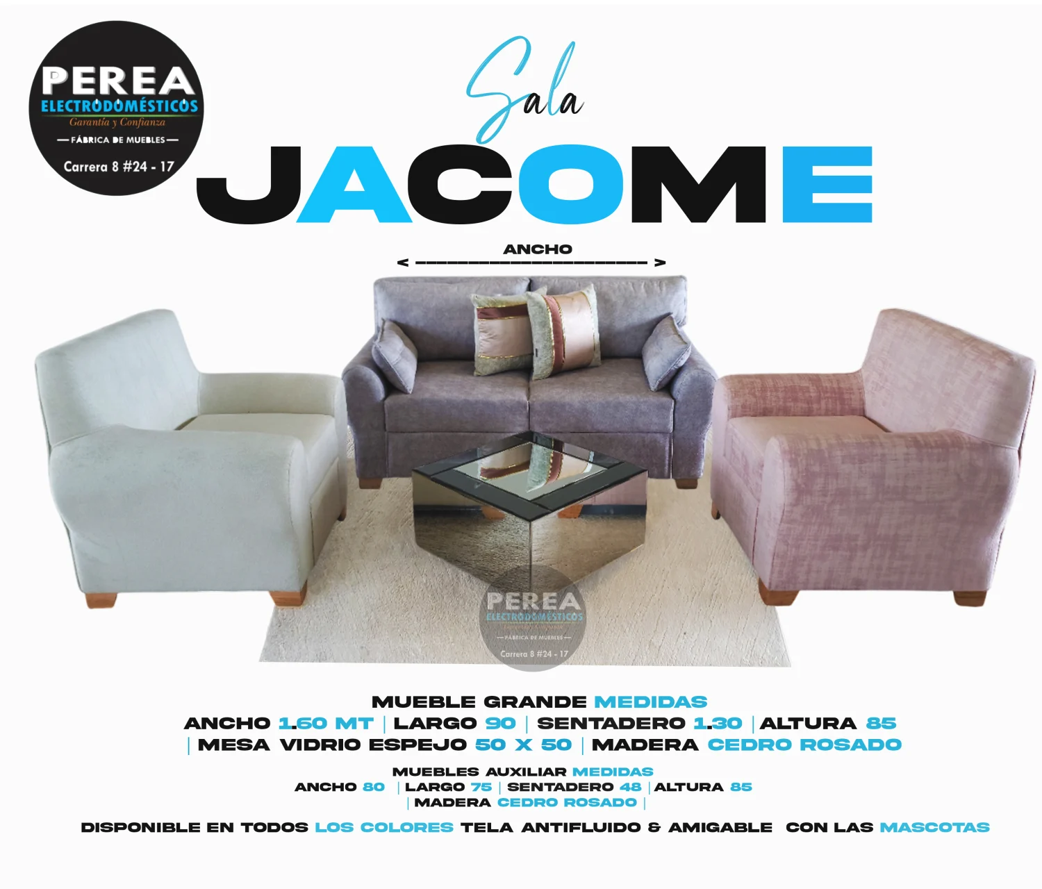 Salas y comedores hasta 20% OFF