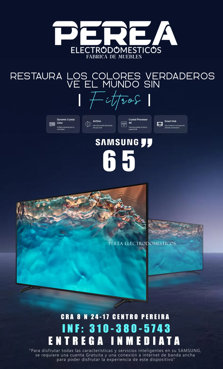 Samsung 65" BU8000 4K